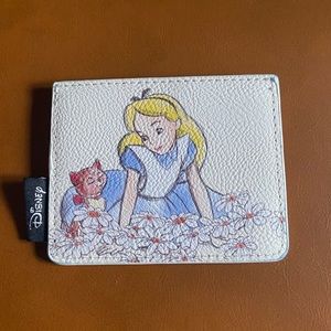 Loungefly Disney Alice In Wonderland Alice & Dinah Sketch Cardholder